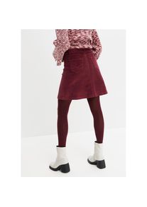 bonprix Cordrock &raquo;Stretch-Cordrock mit Knopfleiste&laquo; Stretch-Cordrock mit Knopfleiste rot, Gr&ouml;&szlig;e 44