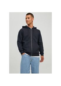 Jack & Jones Jack & Jones Kapuzensweatjacke &raquo;JJESTAR Basic Hoodie, Eingrifftaschen und angenehmem Materialmix&laquo; Kapuze, regular fit, Baumwollmischung schwarz, Gr&ouml;&szlig;e