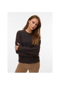 V&eacute;ro Moda Vero Moda Rundhalspullover &raquo;VMFRANCESCA LS O-NECK PULLOVER BOO&laquo;