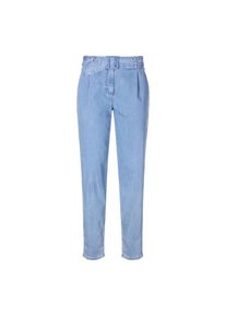 Madeleine Mode MADELEINE Regular-fit-Jeans &raquo;Hose Karotten-Jeans mit Bundfalten&laquo; beige, Gr&ouml;&szlig;e 19