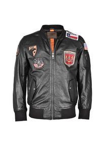 Top Gun Lederjacke &raquo;Lederblouson TG2020212112&laquo; schwarz, Gr&ouml;&szlig;e M