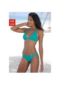 Buffalo Triangel-Bikini-Top &raquo;Happy&laquo; im schlichten Design blau, Gr&ouml;&szlig;e 38