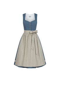 N&uuml;bler N&uuml;bler Dirndl &raquo;Midi Dirndl Felicitas&laquo; blau, Gr&ouml;&szlig;e 36