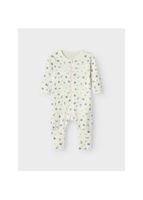 name it Pyjama &raquo;NBFNIGHTSUIT 2P ZIP FF JET FLOWER NOOS&laquo; Packung, 2 tlg. gr&uuml;n, Gr&ouml;&szlig;e 80