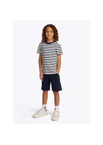 Tommy Hilfiger T-Shirt & Shorts &raquo;ESSENTIAL SET&laquo; Set, 2er, 2 Stk. mit Logoschriftzug blau, Gr&ouml;&szlig;e 74