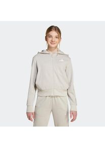 adidas Sportswear Kapuzensweatshirt &raquo;G ANML 3S FT HD&laquo;, f&uuml;r Kinder, mit 3-Streifen im Animalprint, sportlicher Stil grau, Gr&ouml;&szlig;e 152