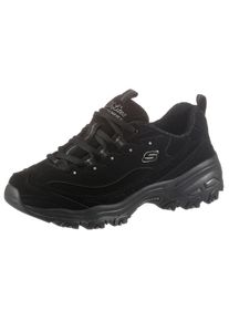 Skechers Sneaker &raquo;D'LITES PLAY ON&laquo; Freizeitschuh, Halbschuh, Schn&uuml;rschuh mit Air Cooled Memory Foam schwarz, Gr&ouml;&szlig;e 42