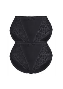 Sassa Mode Sassa Miederslip &raquo;2er Pack Miederslip CLASSIC LACE&laquo; schwarz, Gr&ouml;&szlig;e 36