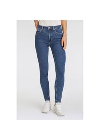 Calvin Klein Jeans Skinny-fit-Jeans &raquo;HIGH RISE SKINNY&laquo; stone washed blau, Gr&ouml;&szlig;e 26
