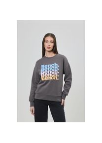 Bench. Sweatshirt &raquo;TRIXE_SWEATSHIRT&laquo; schwarz, Gr&ouml;&szlig;e 36