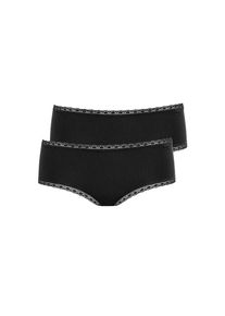 LISCA Panty &raquo;2er Pack Damen Panty Ines&laquo; Spar-Pack schwarz, Gr&ouml;&szlig;e 42
