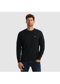PME-Legend PME LEGEND Rundhalspullover &raquo;American classic Buckley knit&laquo; mit Logo Stickerei schwarz, Gr&ouml;&szlig;e 3XL