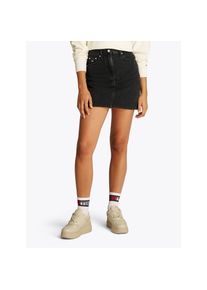 Tommy Jeans Jeansrock &raquo;MOM SKIRT BI8080&laquo; in schwarzer Waschung, in Mini-L&auml;nge schwarz, Gr&ouml;&szlig;e 34
