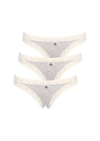 like it! String &raquo;3er Pack Damen String Kim&laquo; Spar-Pack beige, Gr&ouml;&szlig;e L