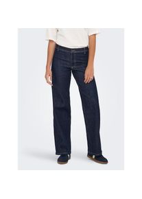 Jacqueline de Yong JDY Weite Jeans &raquo;VANESSA MIDWAIST WIDE JEANS DBD DENIM&laquo; blau, Gr&ouml;&szlig;e L (40)