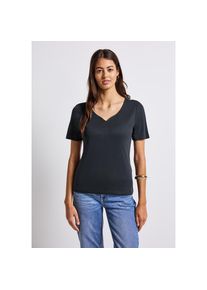 Street One T-Shirt mit Herzausschnitt