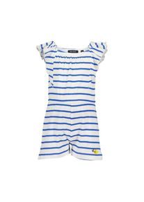 Blue Seven Jumpsuit im tollen Ringel-Look und mit kleiner Stickerei am Bein wei&szlig;, Gr&ouml;&szlig;e 92