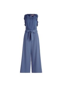 Vera Mont Jumpsuit &raquo;Jumpsuit mit Volant&laquo; blau, Gr&ouml;&szlig;e 44