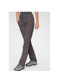 Polarino Funktionshose mit Rei&szlig;verschlusstaschen grau, Gr&ouml;&szlig;e 22