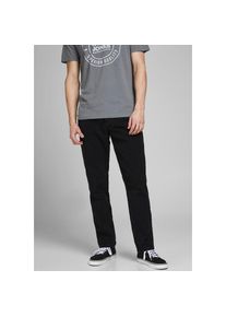 Jack & Jones Jack & Jones Loose-fit-Jeans &raquo;JJICHRIS JJORIGINAL SBD 921 SN&laquo; mit G&uuml;rtelschlaufen schwarz, Gr&ouml;&szlig;e 30