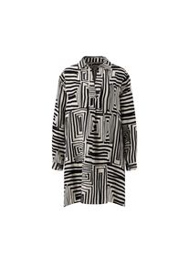 Fynch-Hatton Tunikakleid Sommerkleid mit Labyrinth-Muster schwarz, Gr&ouml;&szlig;e 36