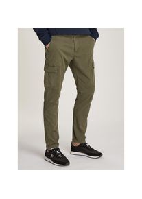 Tommy Jeans Cargohose &raquo;TJM AUSTIN LIGHTWEIGHT CARGO&laquo; mit bestickten Markenlogo &uuml;ber der Ges&auml;&szlig;tasche gr&uuml;n, Gr&ouml;&szlig;e 38