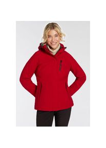 Killtec Funktionsjacke &raquo;KOW 140 WMN JCKT&laquo; mit Kapuze Wasserdicht & Winddicht & Atmungsaktiv rot, Gr&ouml;&szlig;e 42