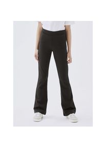 name it Jerseyhose &raquo;NKFFRIKKALI f&uuml;r M&auml;dchen mit ausgestelltem Bein und Viskose&laquo; unifarben, casual, ausgestellt, Viskosemix, ohne Kragen