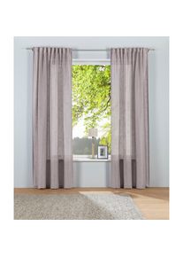 LeGer Home by Lena Gercke Gardine &raquo;Marusha&laquo; Multifunktionsband 1 Stk. tlg. 1 Schal, Leinenoptik, grob gewebt, verschiedene Gr&ouml;&szlig;en