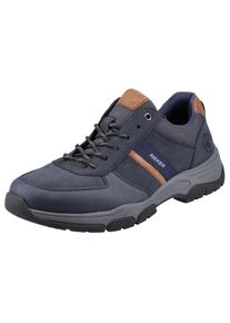 Rieker Sneaker , Freizeitschuh, Outdoorschuh, Schn&uuml;rschuh mit gepolstertem Schaftrand bunt, Gr&ouml;&szlig;e 45