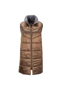 GOLDNER Kurzweste &raquo;Longweste&laquo; braun, Gr&ouml;&szlig;e 40