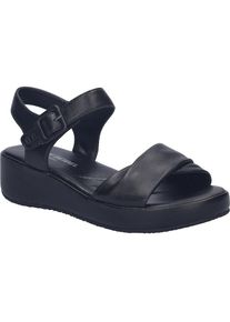 Josef Seibel Sandale &raquo;Eve 02, black-black&laquo; schwarz, Gr&ouml;&szlig;e 37