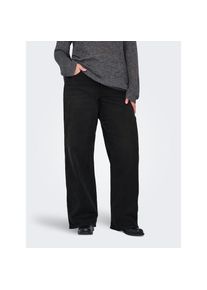 Only CARMAKOMA High-waist-Jeans &raquo;CARSNOW HW WIDE DNM JEANS PIM WB&laquo; schwarz, Gr&ouml;&szlig;e 50