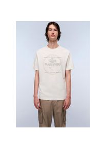 Napapijri T-Shirt &raquo;S-BALD&laquo; regular fit, Rundhals beige, Gr&ouml;&szlig;e S