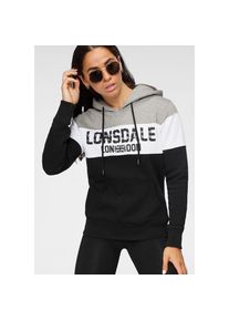 Lonsdale Kapuzensweatshirt &raquo;PENBRYN&laquo; schwarz-wei&szlig;, Gr&ouml;&szlig;e S (36)