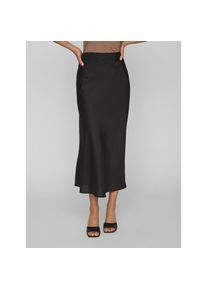 Vila Maxirock &raquo;VIELLETTE HW LONG SKIRT - NOOS&laquo; schwarz, Gr&ouml;&szlig;e 40