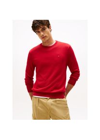 Tommy Hilfiger Rundhalspullover &raquo;ESSENTIAL COTTON CREW NECK&laquo; 100% Baumwolle Crewneck Regular Fit Premium Mode