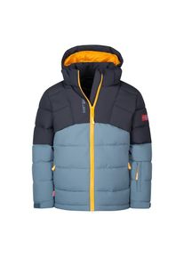Trollkids Funktionsjacke &raquo;KIDS GRYLLEFJORD JACKET&laquo; 1 Stk. tlg. mit Kapuze grau, Gr&ouml;&szlig;e 128