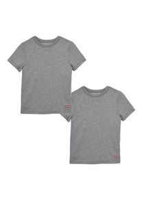 Levi's Kids T-Shirt &raquo;2PK CREW NECK TEE&laquo; 2 Stk. for BOYS grau, Gr&ouml;&szlig;e S (122/128)