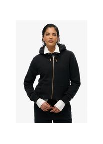 Superdry Kapuzensweatjacke &raquo;ESSENTIAL LOGO ZIPHOOD HB&laquo; schwarz, Gr&ouml;&szlig;e XS