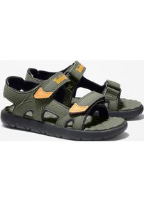 Timberland Sandale &raquo;PERKINS ROW BACKSTRAP SANDAL&laquo; mit Klettverschlu&szlig; gr&uuml;n, Gr&ouml;&szlig;e 25