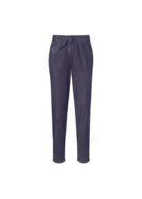 Madeleine Mode MADELEINE Regular-fit-Jeans &raquo;Hose Karotten-Jeans mit Bundfalten&laquo; blau, Gr&ouml;&szlig;e 17