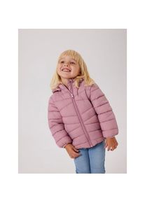 name it Steppjacke &raquo;NMFMARBLE JACKET PB&laquo; mit Kapuze lila, Gr&ouml;&szlig;e 92