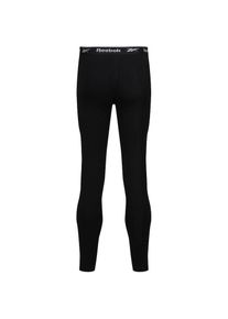 Reebok Lange Unterhose &raquo;JOHNY&laquo; basic, lang, atmungsaktiv, mit Logo, breiter Bund, Baumwollmix schwarz, Gr&ouml;&szlig;e S (4)