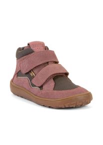 froddo Barfu&szlig;schuh &raquo;BAREFOOT TEX AUTUMN&laquo; Klettschuh, Winterstiefel mit TEX-Membrane rosa, Gr&ouml;&szlig;e 29