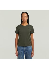 G-Star Raw G-STAR T-Shirt &raquo;Nifous&laquo; mit kleiner Logo-Stickerei grau, Gr&ouml;&szlig;e XL (42)