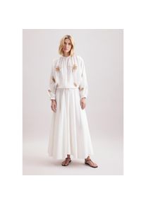 Seidensticker Midirock beige, Gr&ouml;&szlig;e 40