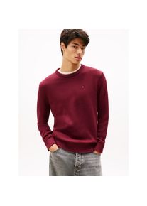 Tommy Jeans Rundhalspullover Slim fit mit Rundhalsausschnitt
