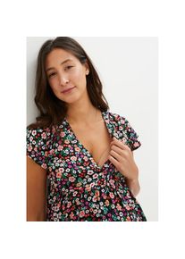 bonprix Umstandstunika &raquo;Umstands- und Stillbluse aus Viskose&laquo; Umstands- und Stillbluse aus Viskose schwarz, Gr&ouml;&szlig;e 38