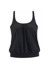 Lascana Tankini-Top &raquo;Italy&laquo; in Oversize-Form schwarz, Gr&ouml;&szlig;e 36